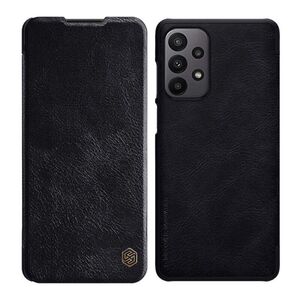 Nillkin Case for iPhone 16 - Nillkin Qin Prop Leather Case - Black 6902048281936 έως 12 άτοκες Δόσεις