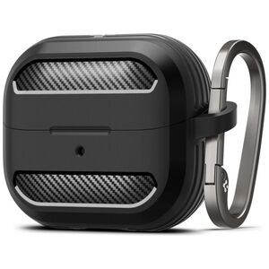 Spigen Case with Metal Holder for Samsung Galaxy Buds 3/3 Pro Spigen Rugged Armor - Black 8809971232012 έως 12 άτοκες Δόσεις