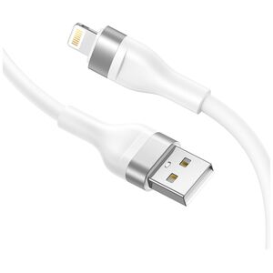 Lito Data Cable with USB Plugs, Lightning 60W, 1.2m - Lito (LD02) - White 5949419235311 έως 12 άτοκες Δόσεις