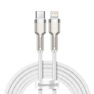 Baseus Type-C to Lightning Data Cable 20W, 2m - Baseus Cafule Series (CATLJK-B02) - Black 6953156202115 έως 12 άτοκες Δόσεις