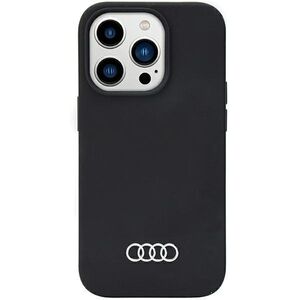 Audi Silicone Case iPhone 14 Pro Max 6.7&quot; black/black hardcase AU-LSRIP14PM-Q3/D1-BK 6955250225854