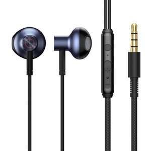 Baseus wired earphones Encok H19 black 6953156203884