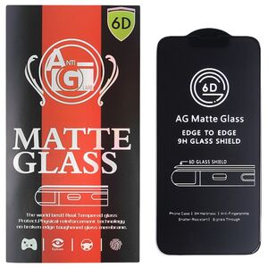 Tempered glass 6D matte for Samsung Galaxy S22 / S23 black frame 5907457723139