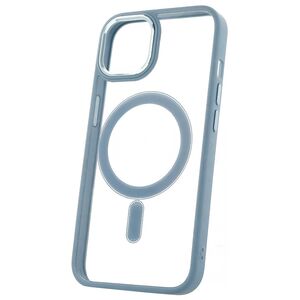 Satin Clear Mag case for iPhone 16 Pro Max 6,9&quot; blue 5907457788862