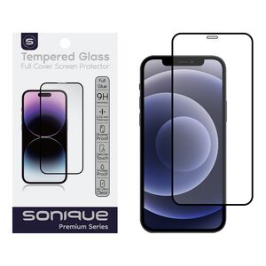 Hardy Glass Sonique Premium Series HD Full Cover 9H Apple iPhone 12 / iPhone 12 Pro Μαύρο 5210312026468