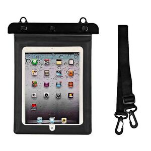 Waterproof PVC tablet case - black 9145576276662