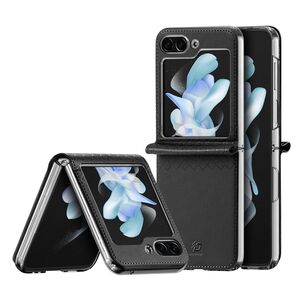 Dux Ducis Bril leather case for Samsung Galaxy Z Flip 5 5G - black 6934913026670