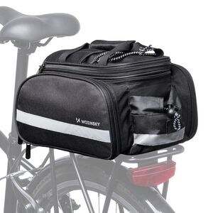 Wozinsky WBB36BK 27L bicycle bag - black 5907769308659