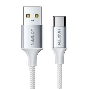 Ugreen US288 60132 USB-A / USB-C QC 3.0 3A 1.5m cable - white 6957303861323