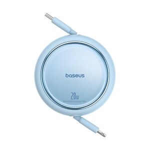 Baseus Free2Pull retractable USB-C / Lightning cable 20W 1m - blue 6932172661366