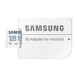 Samsung Memory card SAMSUNG MicroSD MB-MC128SA 128GB + adapter MB-MC128SA/EU 068725  MB-MC128SA/EU έως και 12 άτοκες δόσεις 8806095464251