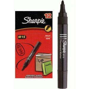 Sharpie Marker permanentny okrÄ…gĹ‚a koĹ„cĂłwka Czarny