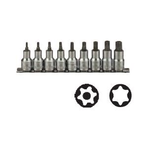 Teng Tools Zestaw nasadek trzpieniowych Torx 1/2" TX20-TX60 9szt. (38190054)