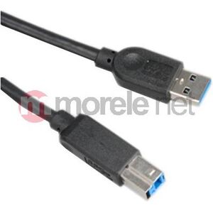 Kabel USB Akasa USB-A - 1.5 m Czarny (AKCBUB0115BK)