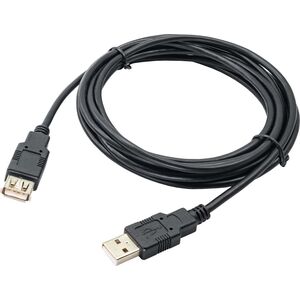 Kabel USB Akyga USB-A - USB-A 3 m Czarny (AK-USB-19)