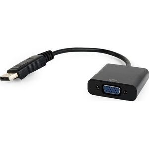 Adapter AV Gembird DisplayPort - D-Sub (VGA) czarny (AB-DPM-VGAF-02)