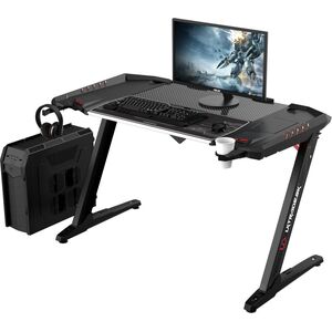 Biurko Ultradesk Rocket Czarne 128 cmx68 cm