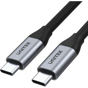 Kabel USB Unitek USB-C - USB-C 1 m Szary (C14082ABK)