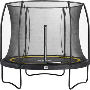 Trampolina ogrodowa Salta ogrodowa Comfort Edition z siatką wewnętrzną 8 FT 251 cm czarna