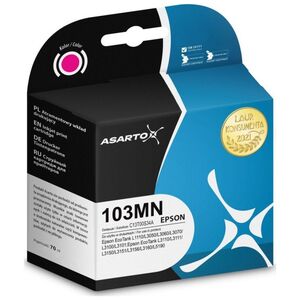 Tusz Asarto Tusz Asarto do Epson 103MN | C13T00S34A | 70 ml | magenta