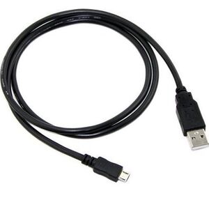 Kabel USB C-Tech USB-A - microUSB 1 m Czarny (CB-USB2M-10B)