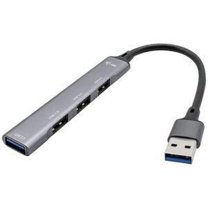 HUB USB I-TEC 4x USB-A 2.0 (U3HUBMETALMINI4)