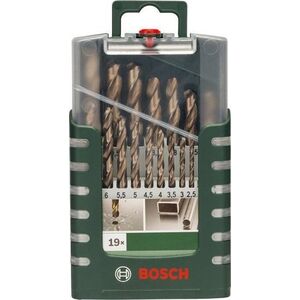 Wiertło Bosch ZESTAW WIERTEŁ 19 SZT. DO METALU HSS-CO DIN 338 1-10MM.