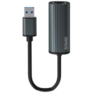 Adapter USB Savio Adapter USB-A 3.1 Gen 1 do RJ-45 gigabit Ethernet, AK-55