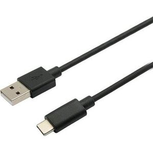 Kabel USB C-Tech USB-A - USB-C 2 m Czarny (CB-USB2C-20B)