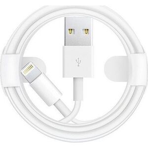 Kabel USB M USB-A - Lightning 1 m Biały (28011)