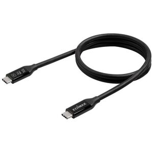 Kabel USB EdiMax USB-C - USB-C 1 m Czarny (UC4-010TB V2)