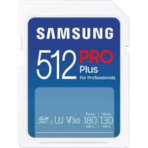 Karta Samsung PRO Plus SDXC 512 GB U3 V30 (MB-SD512S/EU)