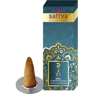 Sattva Sattva Incense Sticks Cones kadzidła stożkowe Relax 10szt