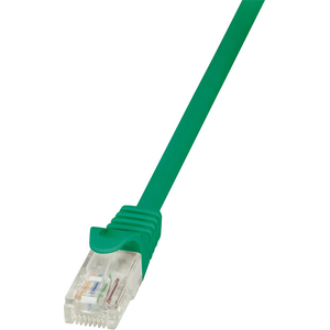 LogiLink CAT 5e Patchcord U/UTP Zielony 10m (CP1095U)