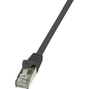 LogiLink CAT 5e Patchcord F/UTP Czarny 10M (CP1093S)