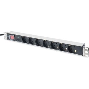 Digitus Listwa zasilająca PDU 19" 7x gniazdo schuko 2.0m (DN-95403)