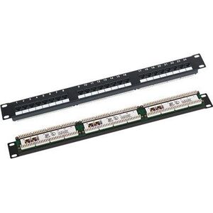 Q-Lantec Patch panel 1U/19" UTP 24 porty kat. 5E LSA (PK-U5-1)