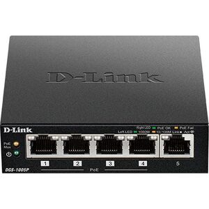 Switch D-Link DGS-1005P/E