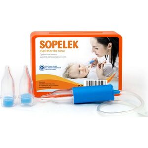 Sopelek Aspirator do nosa Sopelek + 3 końcówki