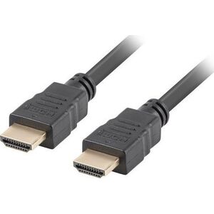 Kabel Lanberg HDMI - HDMI 1m czarny (CA-HDMI-13CC-0010-BK)