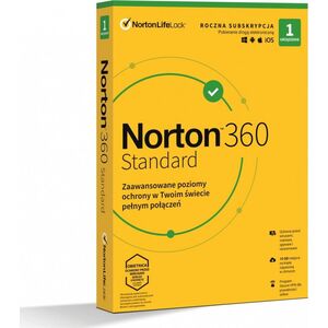 Norton 360 Standard 1 urządzenie 12 miesięcy  (21414993)