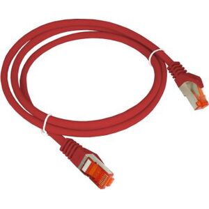 Alantec Patch-cord S/FTP kat.6A LSOH 0.5m czerwony ALANTEC