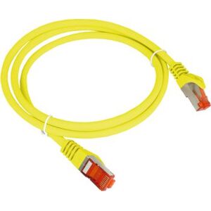 Alantec Patch-cord S/FTP kat.6A LSOH 0.5m żółty ALANTEC