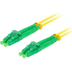 Lanberg PATCHCORD ŚWIATŁOWODOWY SM LC/APC-LC/APC DUPLEX 3.0MM LSZH G657A1 3M ŻÓŁTY LANBERG