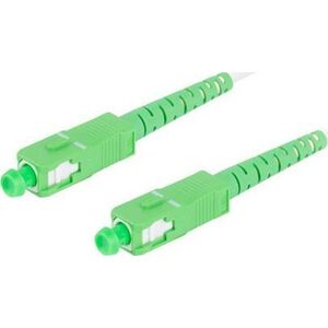 Lanberg PATCHCORD ŚWIATŁOWODOWY SM SC/APC-SC/APC SIMPLEX 3.0MM LSZH G657B3 30M BIAŁY LANBERG