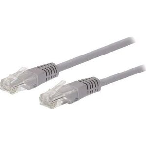 C-Tech Kabel C-TECH patchcord Cat5e, UTP, šedý, 2m