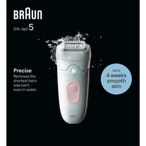 Depilator Braun Braun Silk-épil 5 5-000 biało-różowy