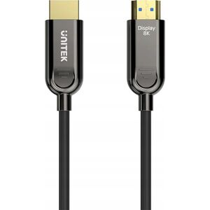 Kabel Unitek Unitek Kabel optyczny HDMI 2.1 AOC 8K 120Hz 15m