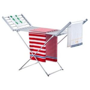 Suszarka na pranie TRITON Adler Foldable electric clothes drying rack AD 7821 220 W, Silver/White, IP22