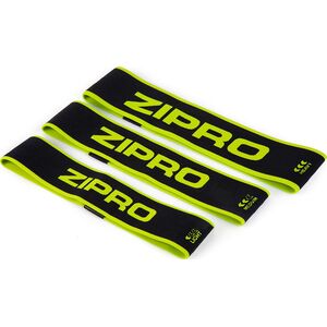 Zipro Mini Band Neoprene Mini Band różne poziomy oporu w zestawie czarny 3 szt.